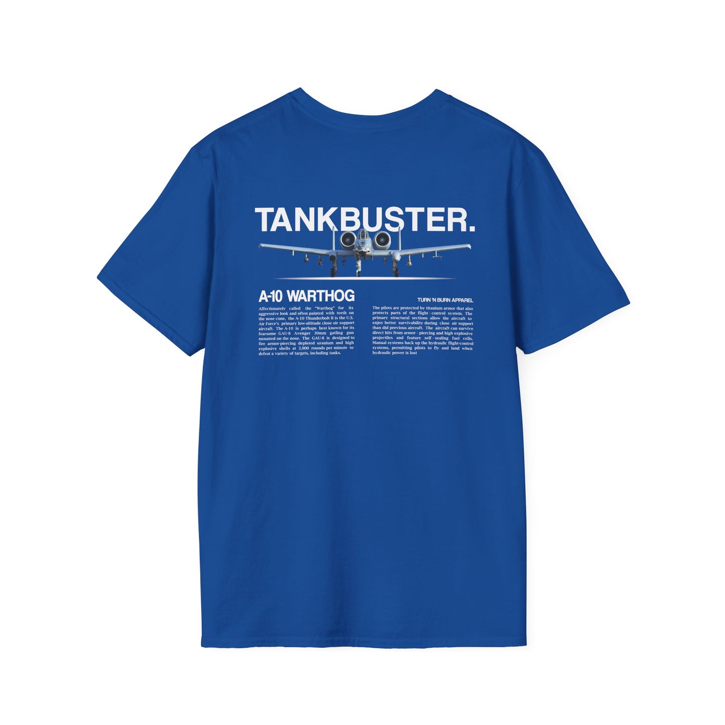 A-10 Warthog Retro Ad Style T-Shirt