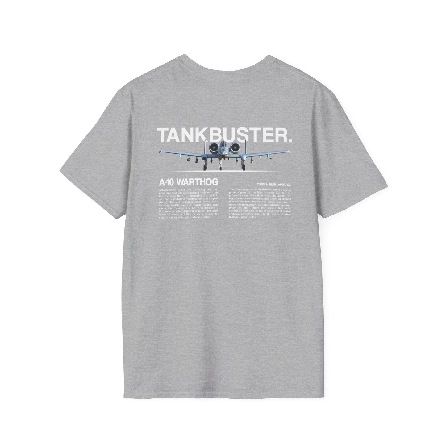A-10 Warthog Retro Ad Style T-Shirt