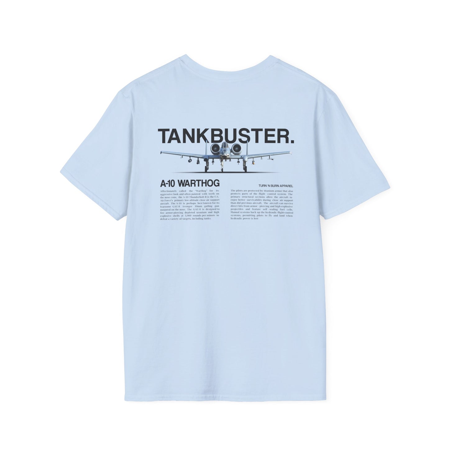 A-10 Warthog Retro Ad Style T-Shirt