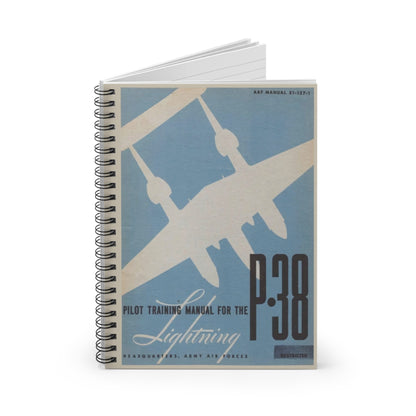 Vintage P-38 Pilot Notebook: Perfect for Aviation Lovers