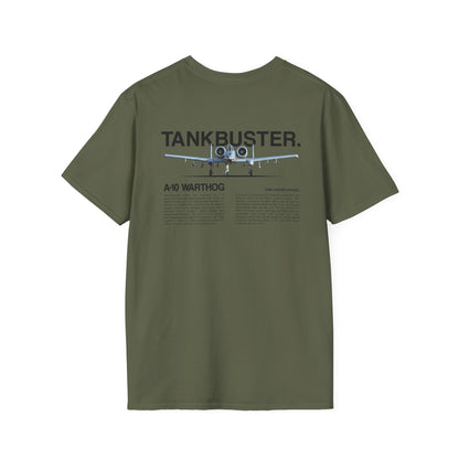 A-10 Warthog Retro Ad Style T-Shirt