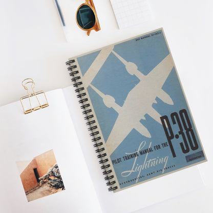 Vintage P-38 Pilot Notebook: Perfect for Aviation Lovers
