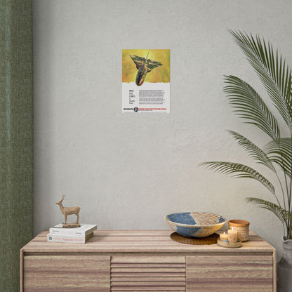 F-111A Aardvark Retro Style Military Aircraft Ad Poster Replica - Multiple Sizes Available!