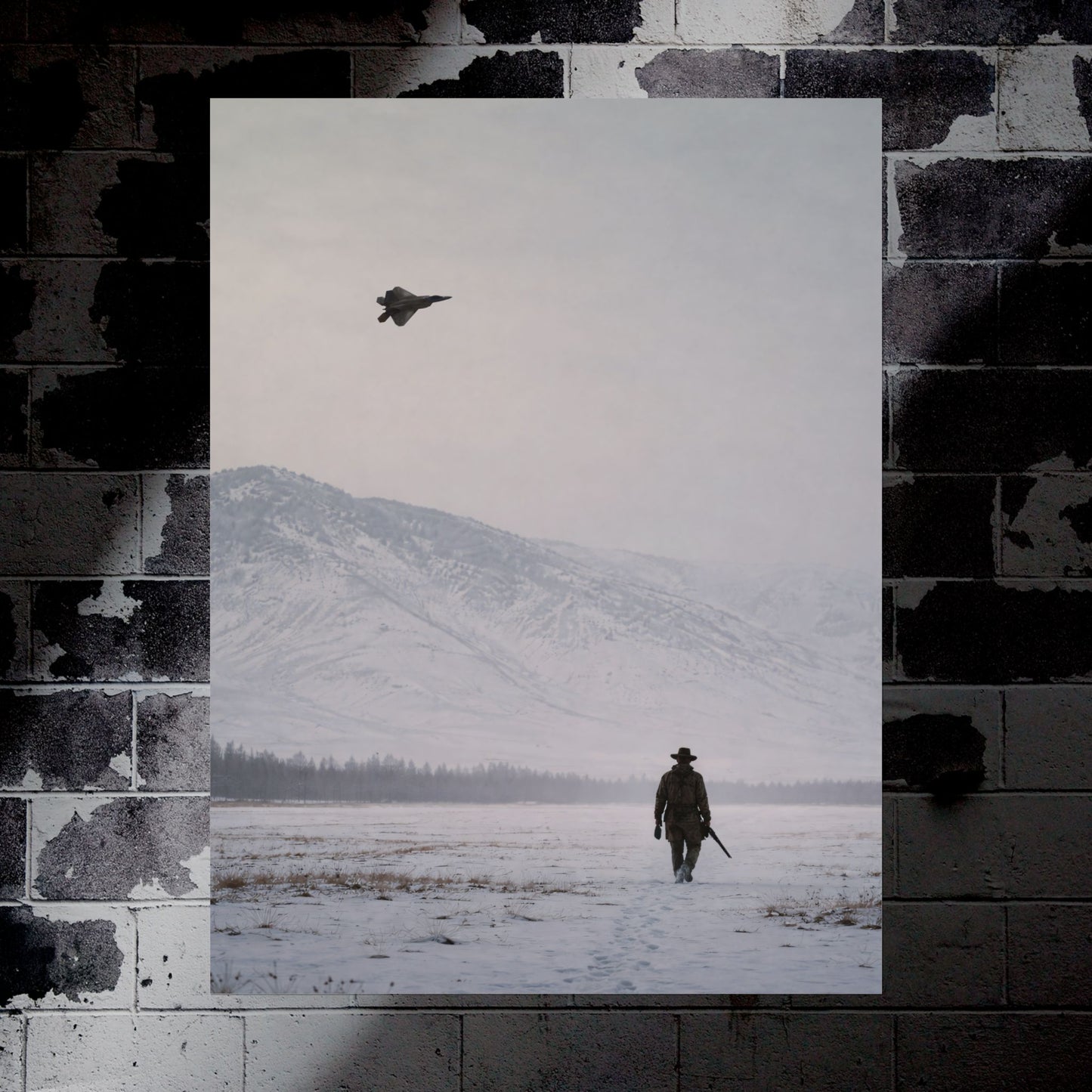 F-22 Raptor Over the West Military Aircraft Poster - Multiple Sizes Available!