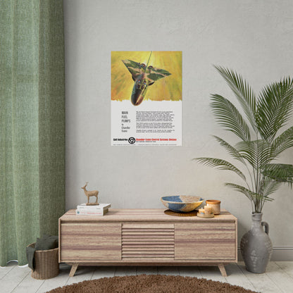 F-111A Aardvark Retro Style Military Aircraft Ad Poster Replica - Multiple Sizes Available!