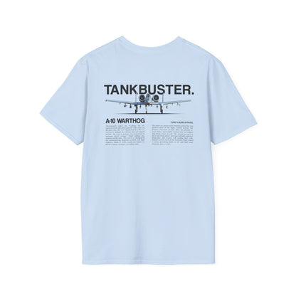 A-10 Warthog Retro Ad Style T-Shirt