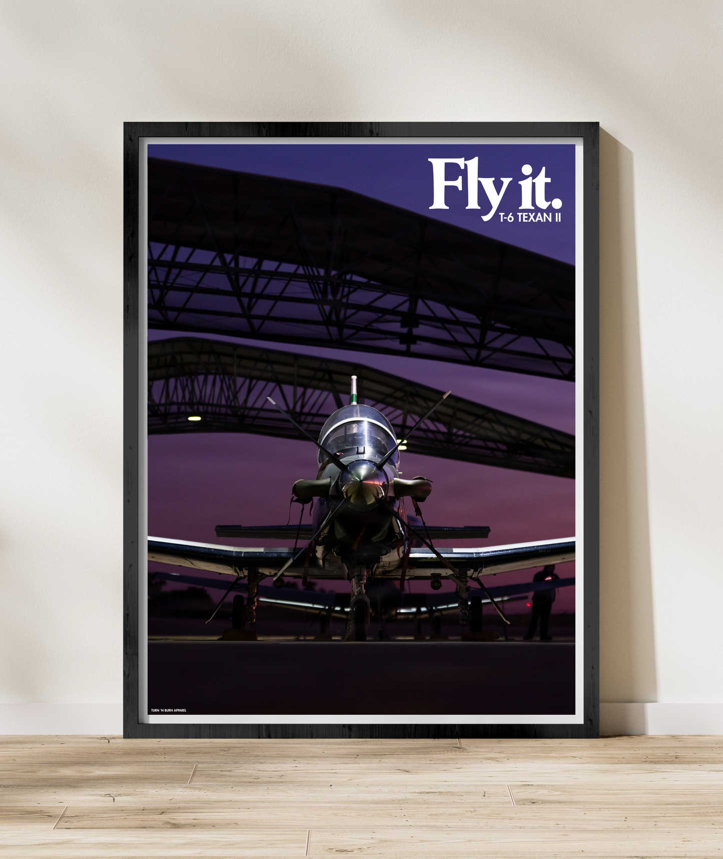 FLY IT - T-6 TEXAN II V2 Military Aircraft Ad Poster Replica - Multiple Sizes Available!